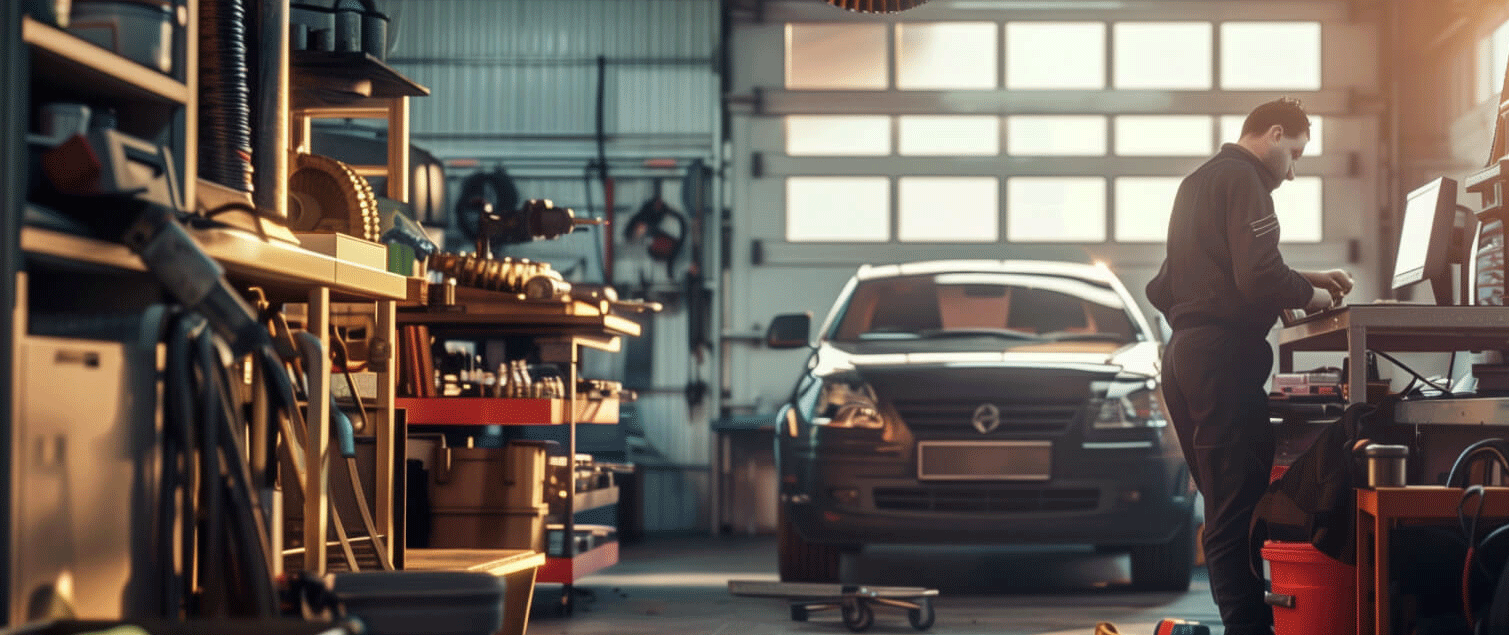 Auto Repair Shop Auto Repair Shop with technician